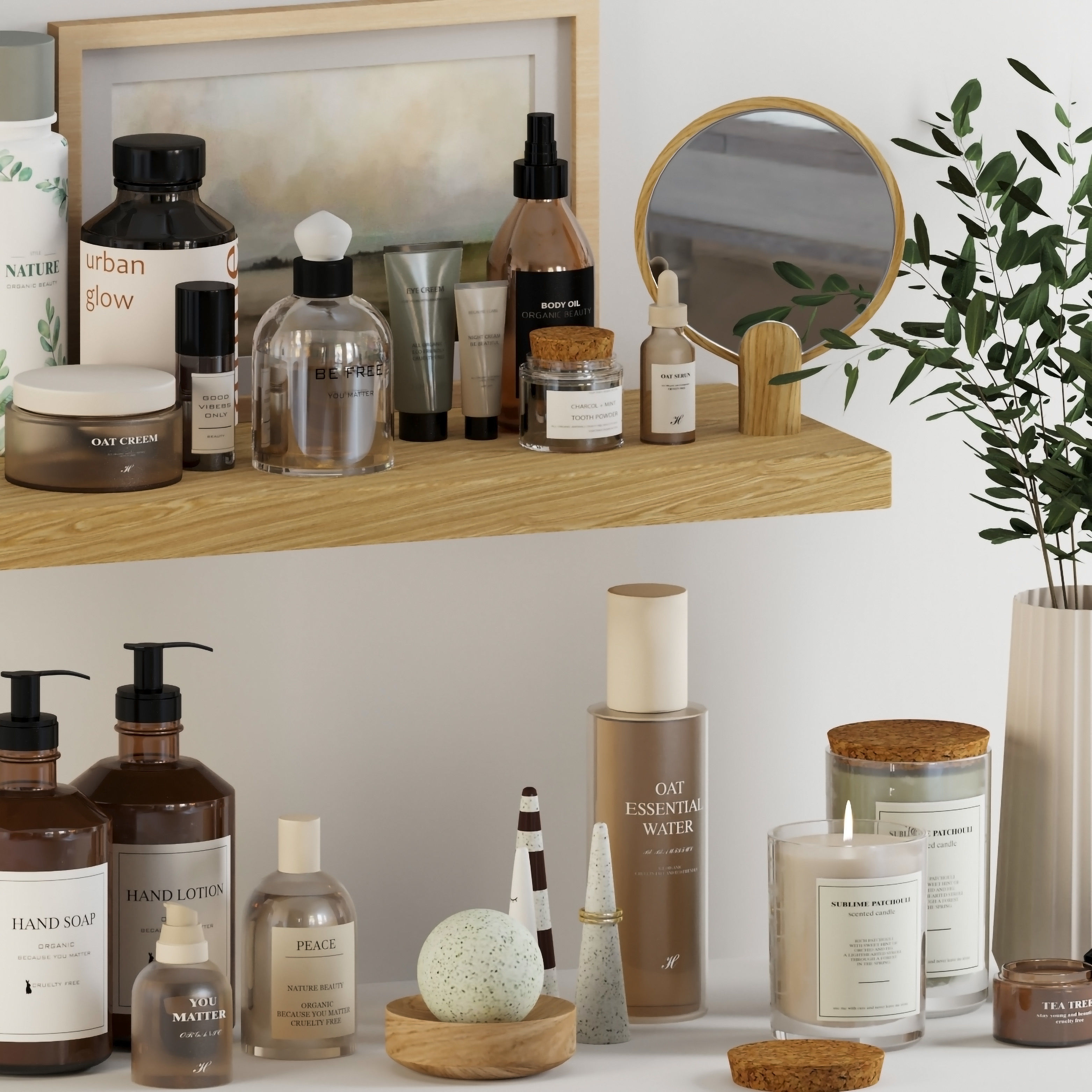 Bathroom accessories 0001 3D model_3