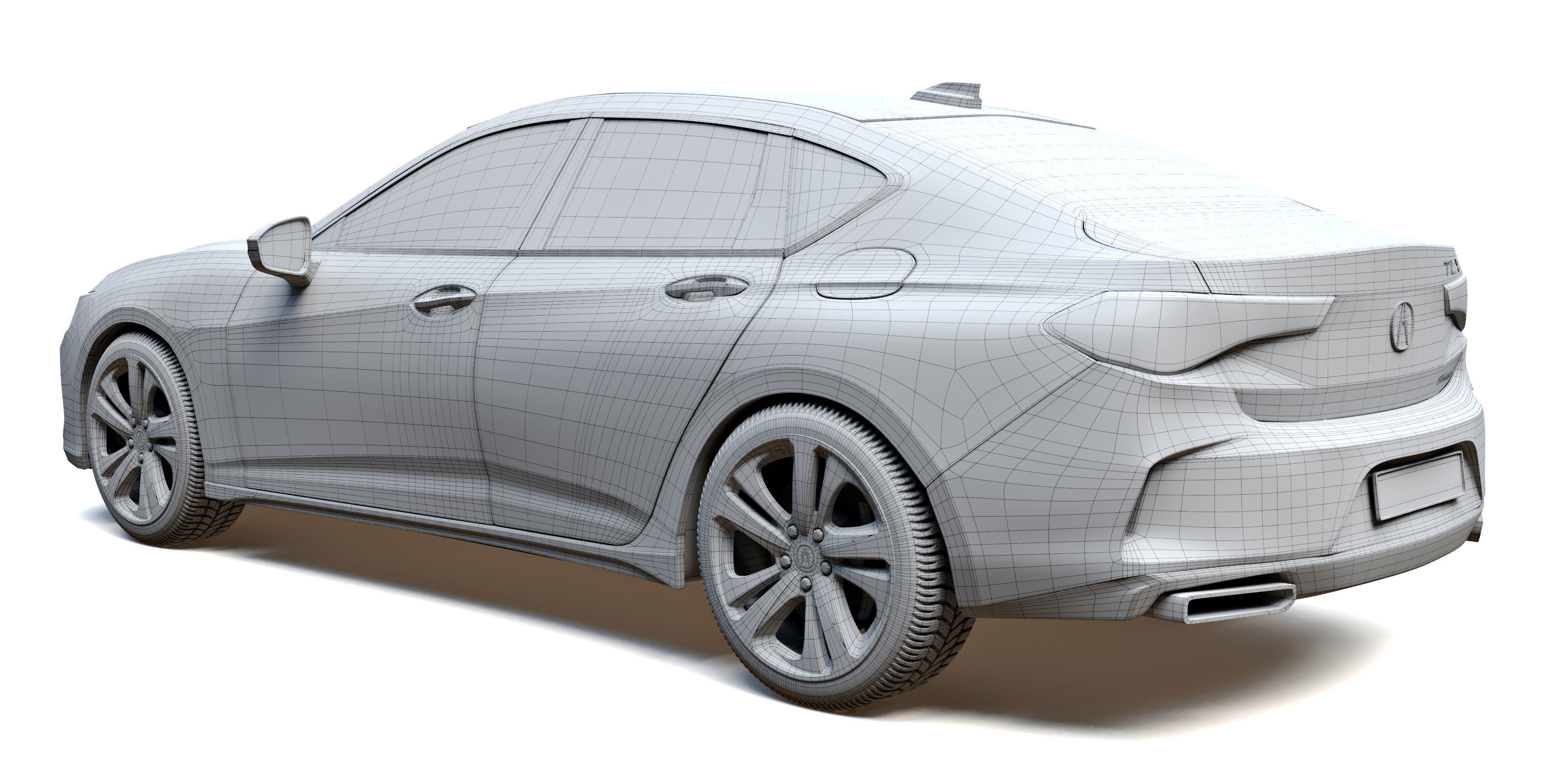 Acura TLX 2021 3D model_12