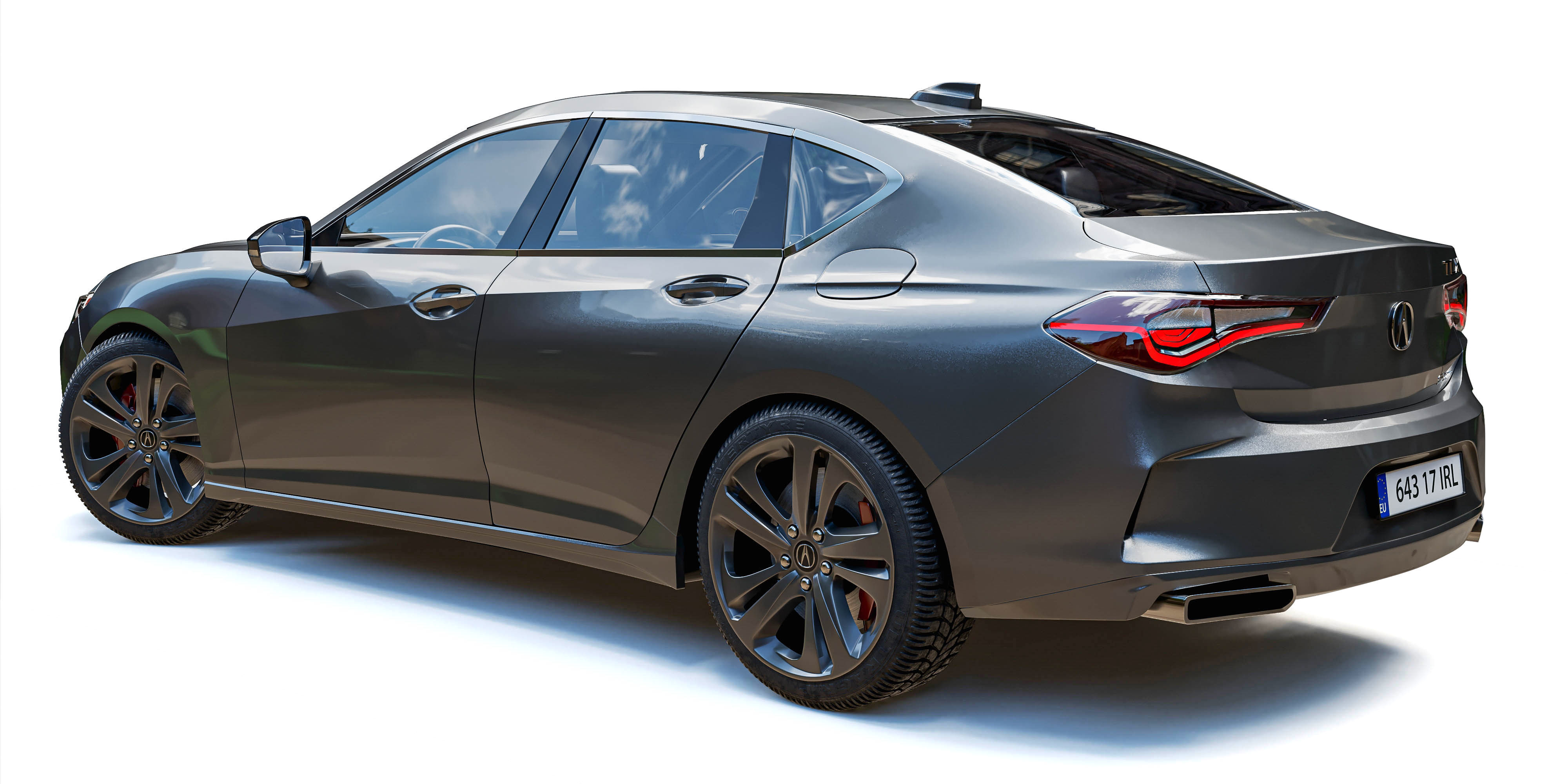 Acura TLX 2021 3D model_4