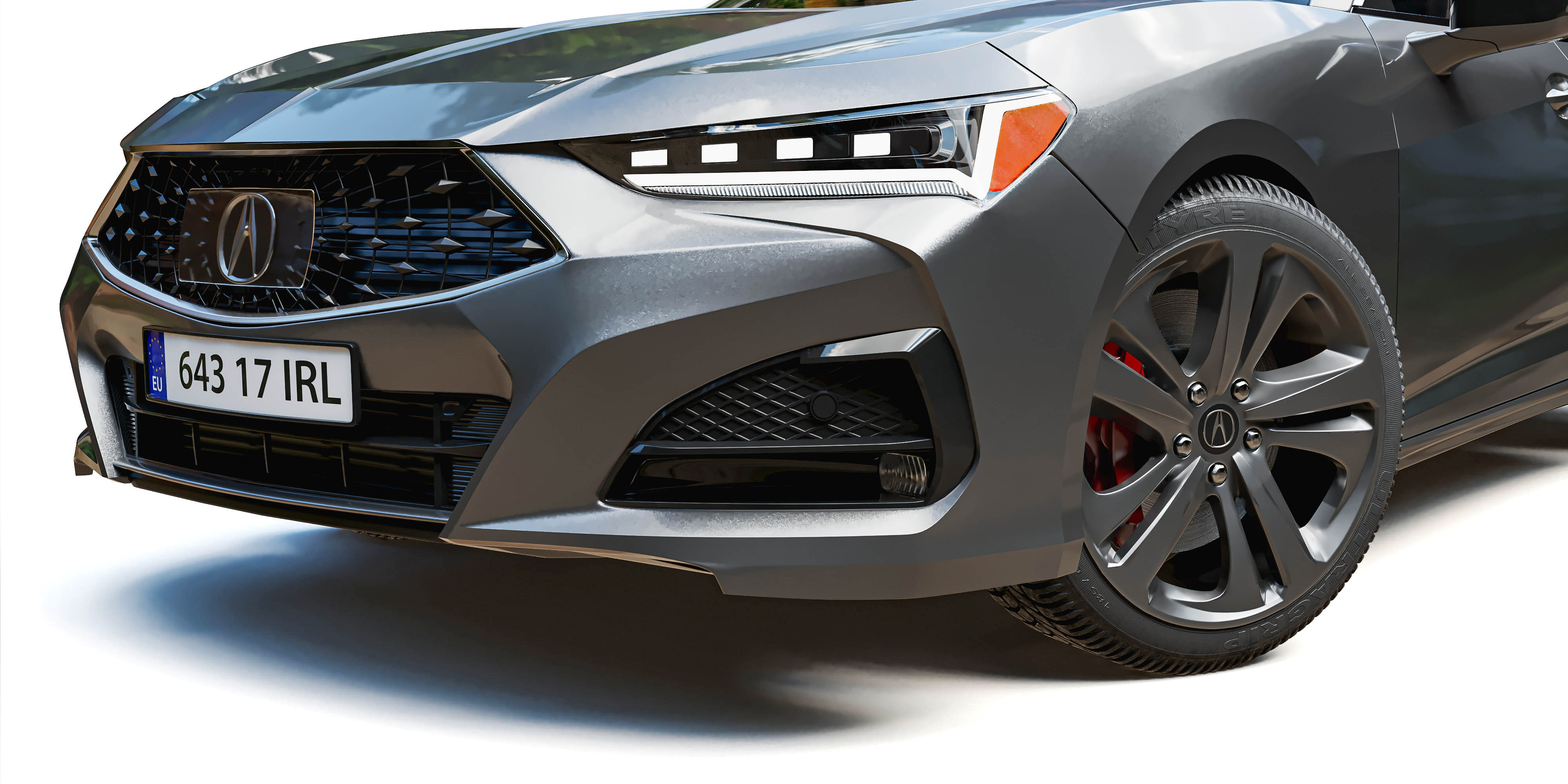 Acura TLX 2021 3D model_9