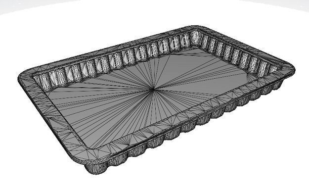 Marvelous Tray Low-poly 3D model_3