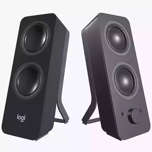 Logitech Speakers Z207 3D model