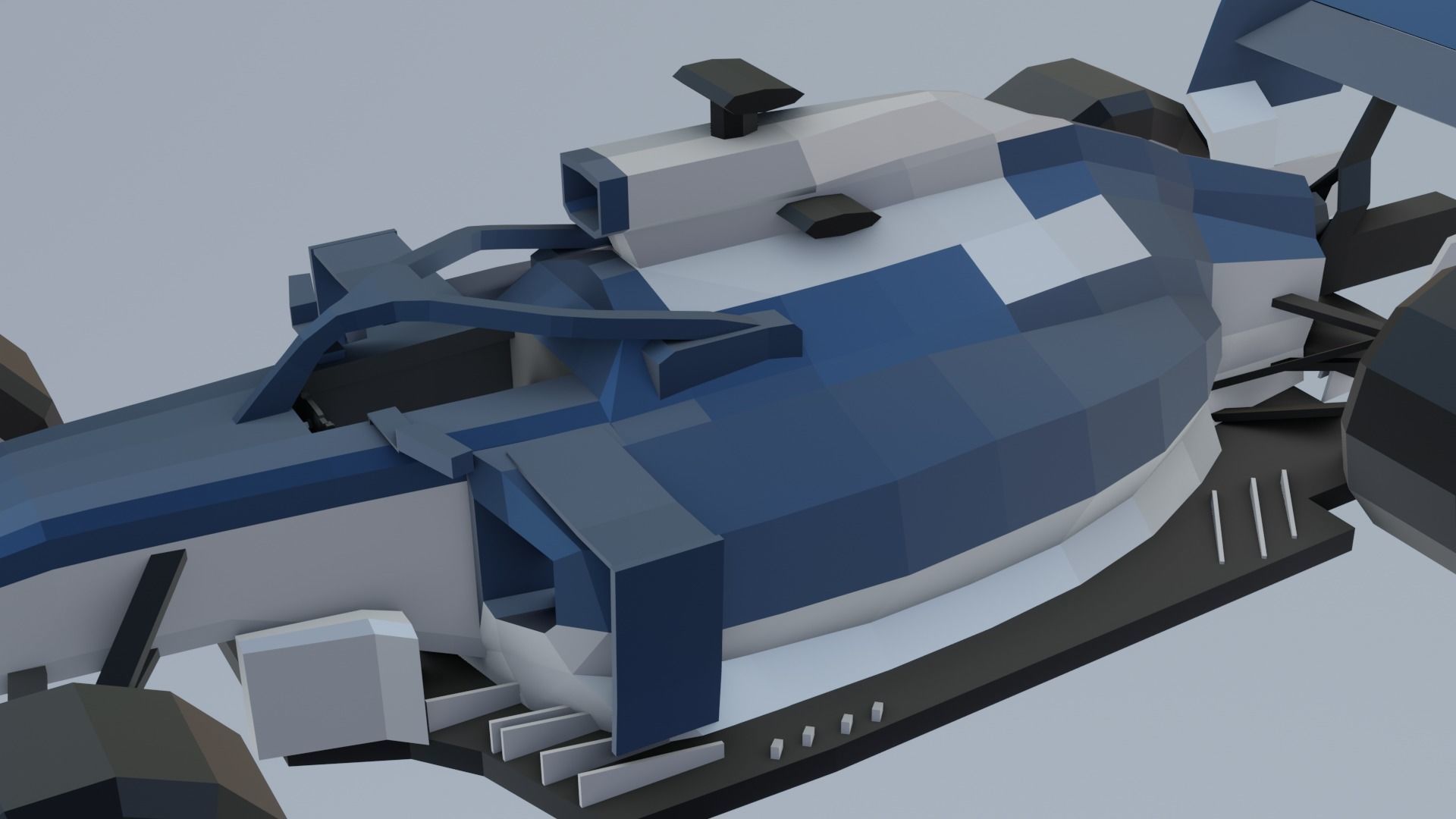 F1 cars 2021 pack Low-poly 3D model_25