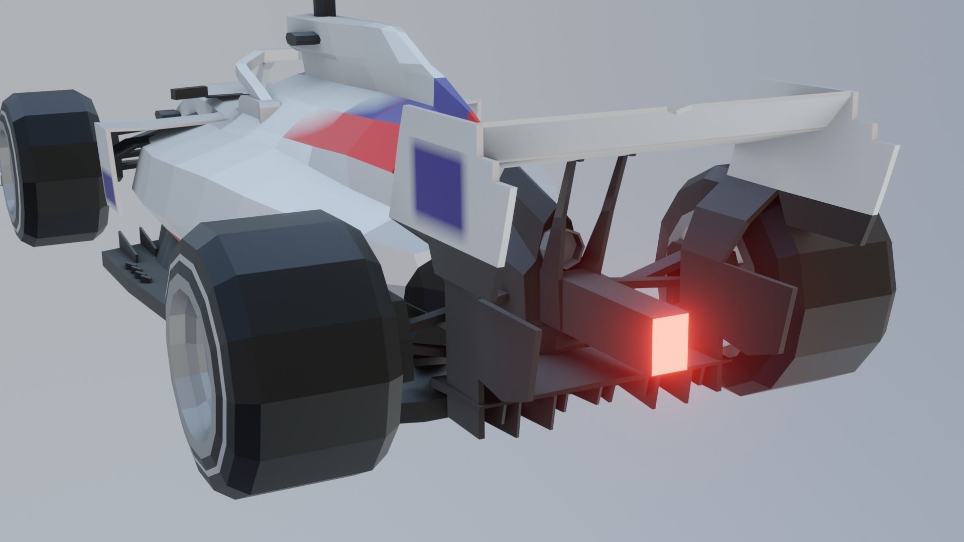F1 cars 2021 pack Low-poly 3D model_47