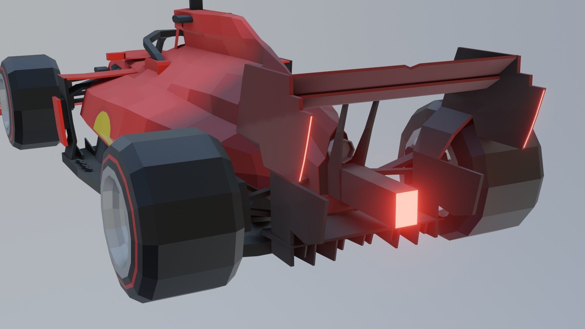 F1 cars 2021 pack Low-poly 3D model_46