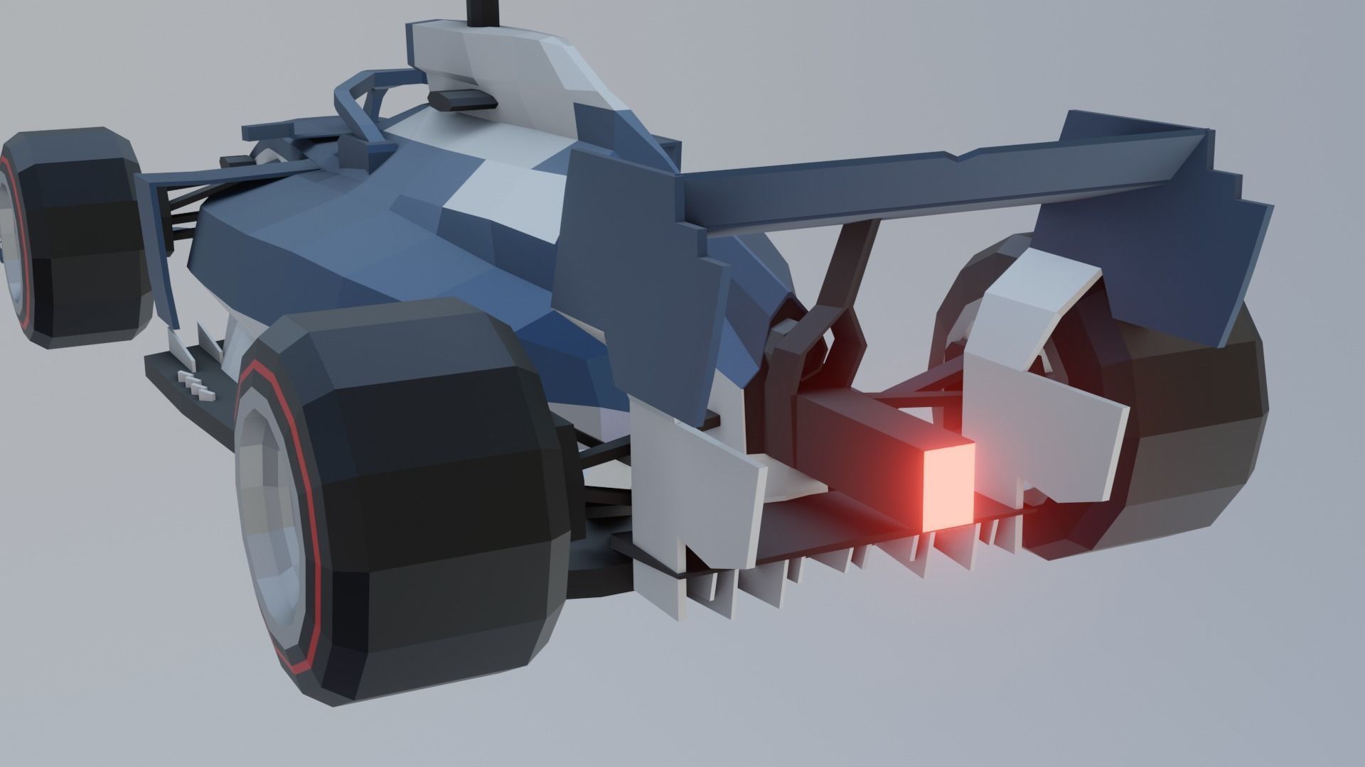F1 cars 2021 pack Low-poly 3D model_41