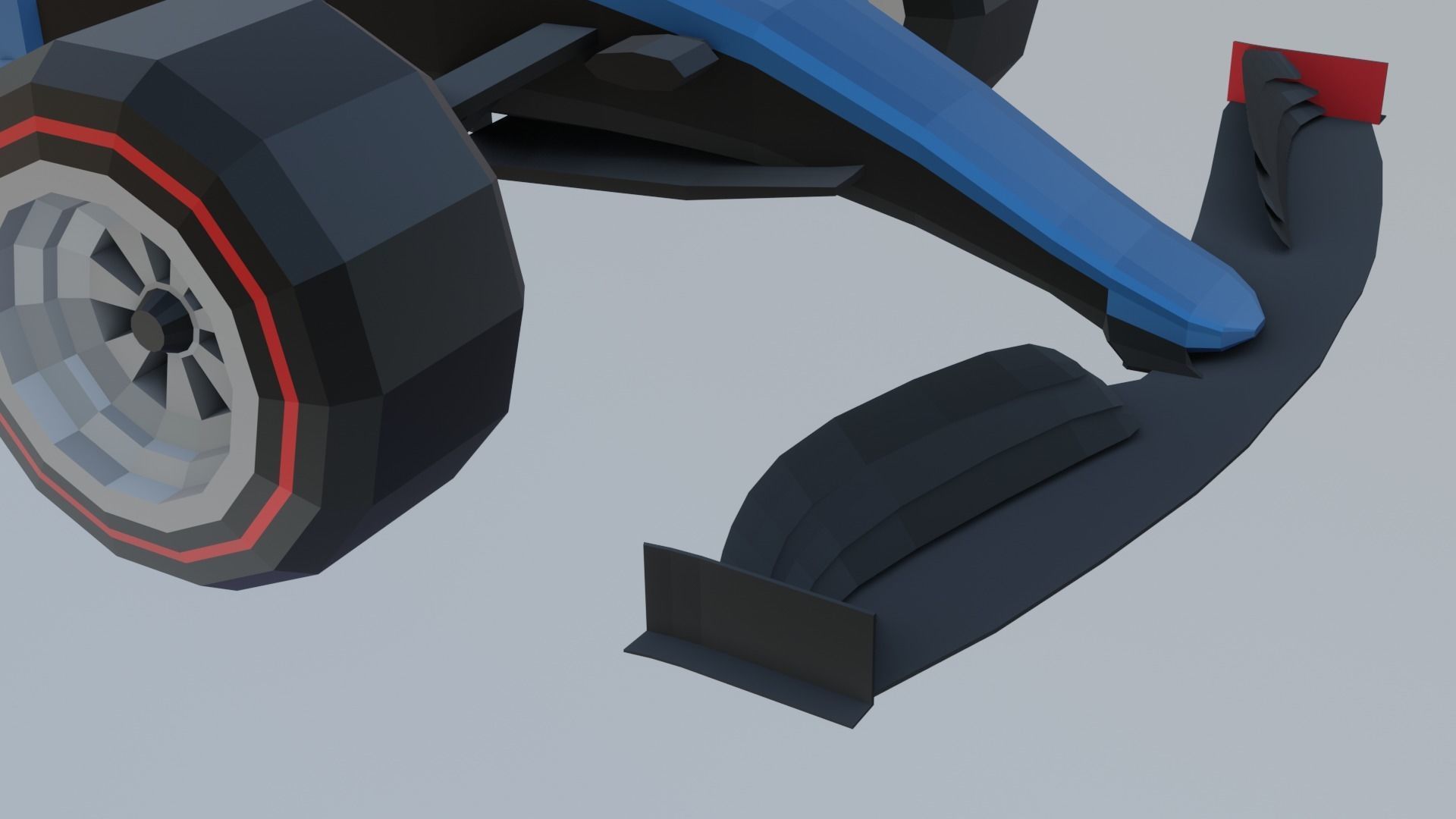 F1 cars 2021 pack Low-poly 3D model_31