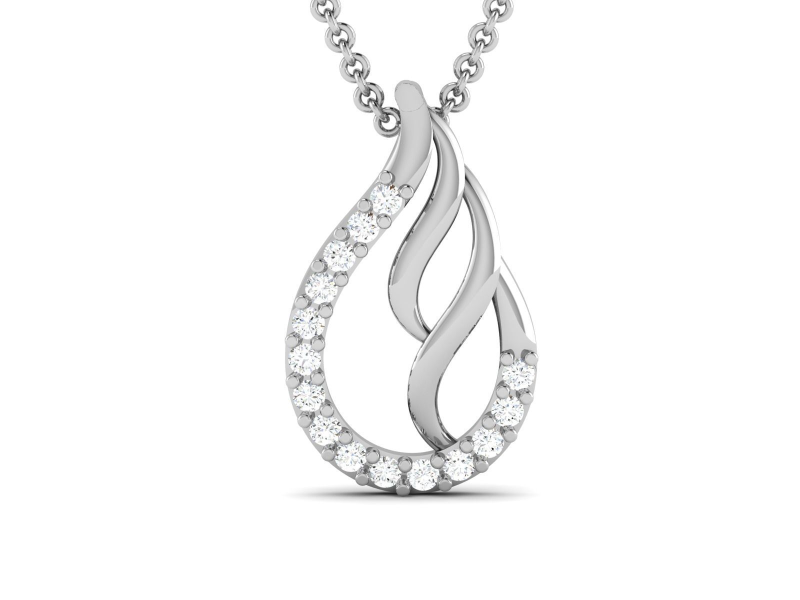 Women pendant 3dm render detail 3D print model_4