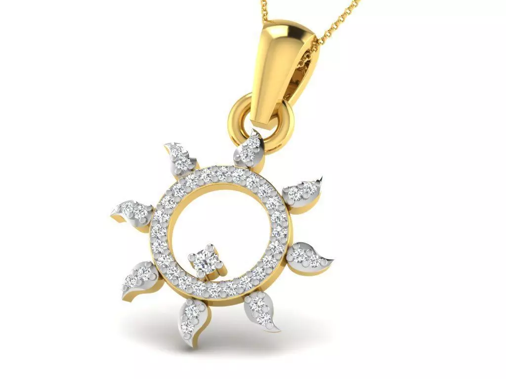 Women pendant 3dm render detail 3D print model_0