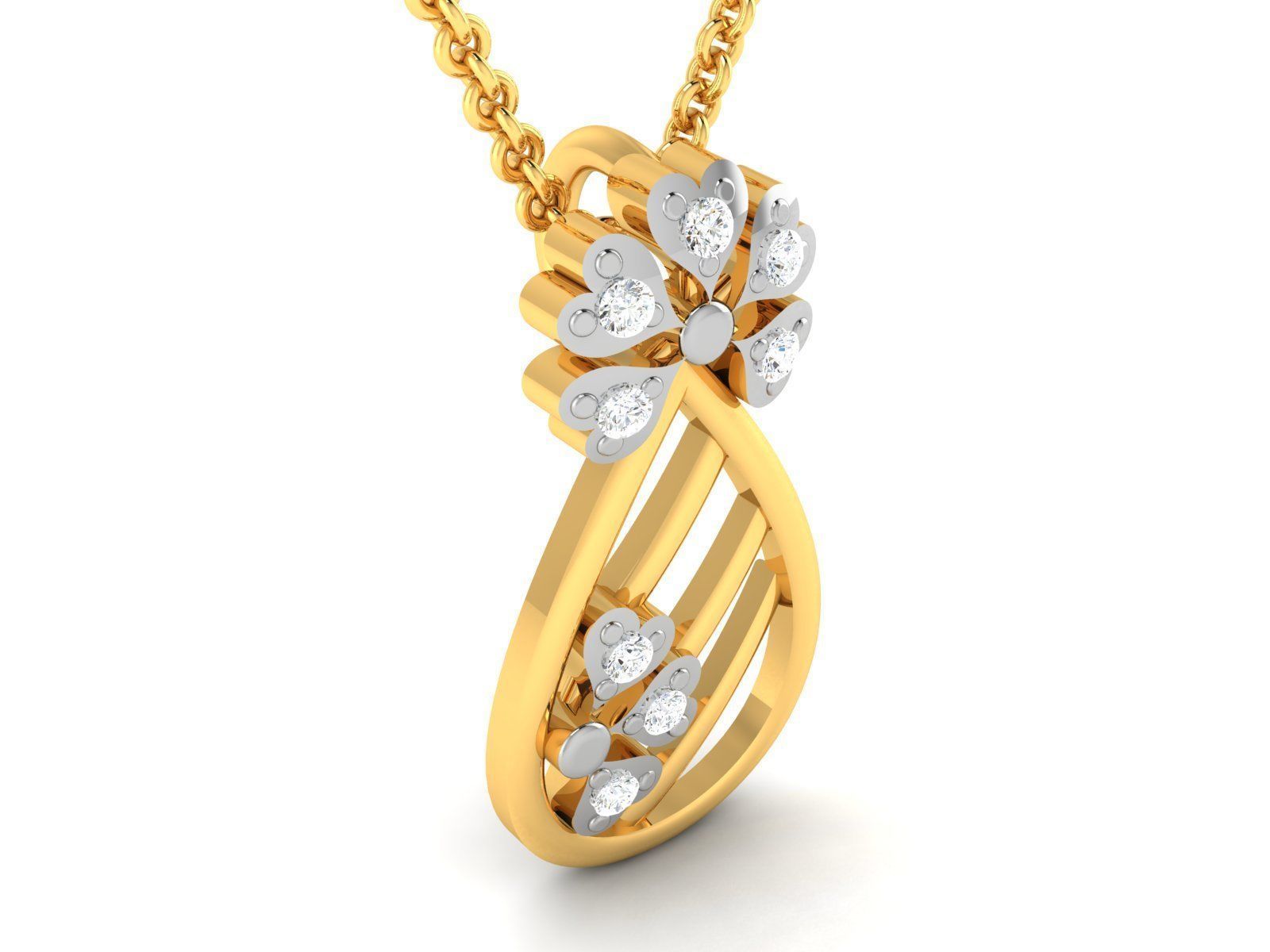 Women pendant 3dm render detail 3D print model_1