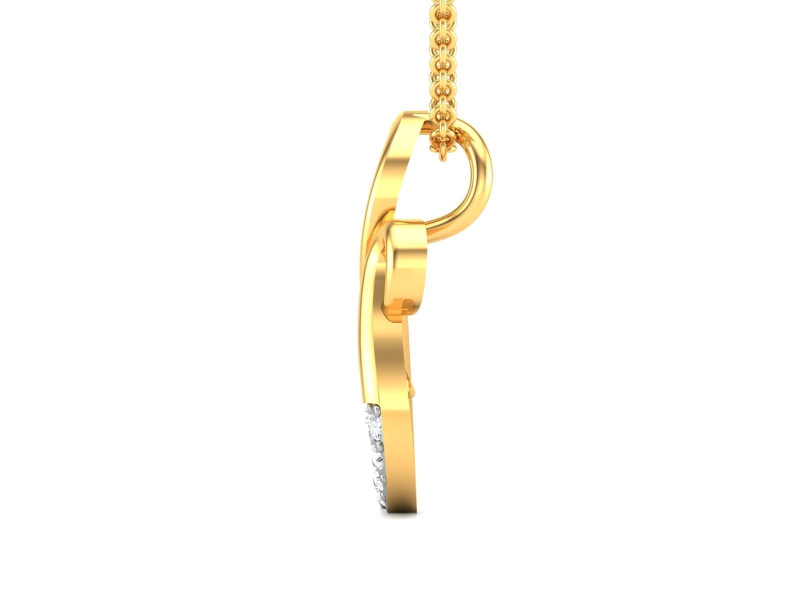 Women pendant 3dm render detail 3D print model_6