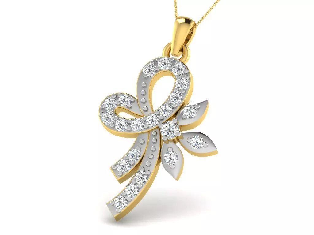 Women pendant 3dm render detail 3D print model_0