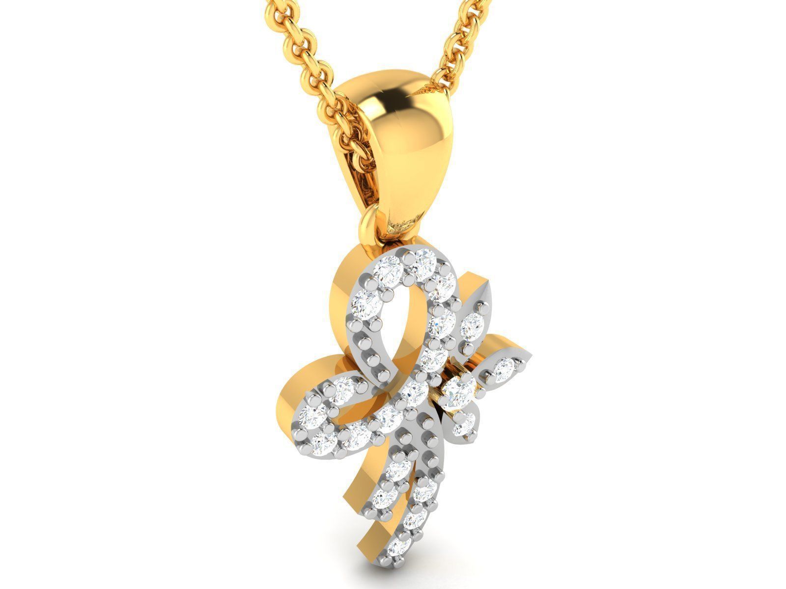 Women pendant 3dm render detail 3D print model_1