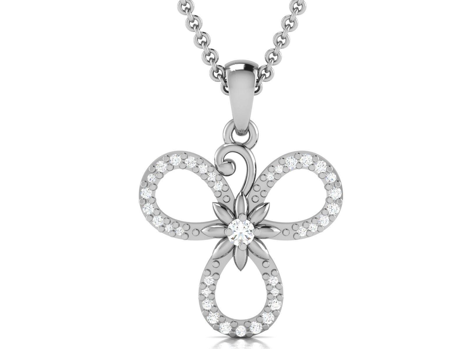 Women pendant 3dm render detail 3D print model_4