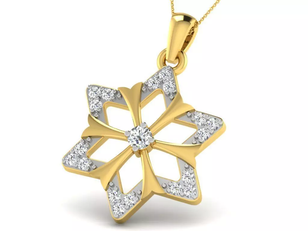 Women pendant 3dm render detail 3D print model_0