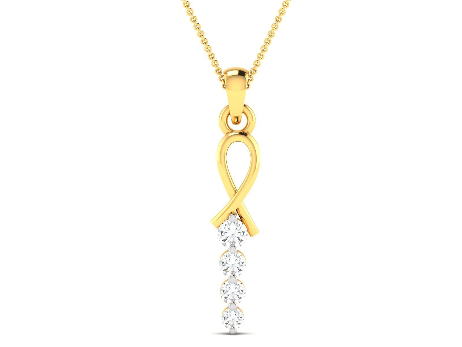 Women pendant 3dm render detail 3D print model_4