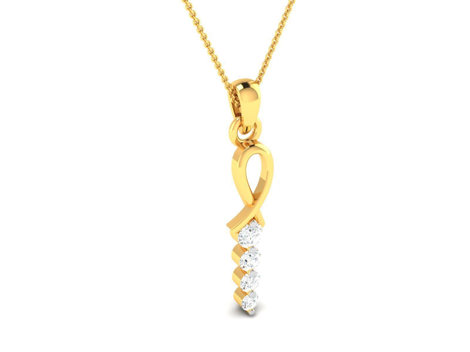 Women pendant 3dm render detail 3D print model_1