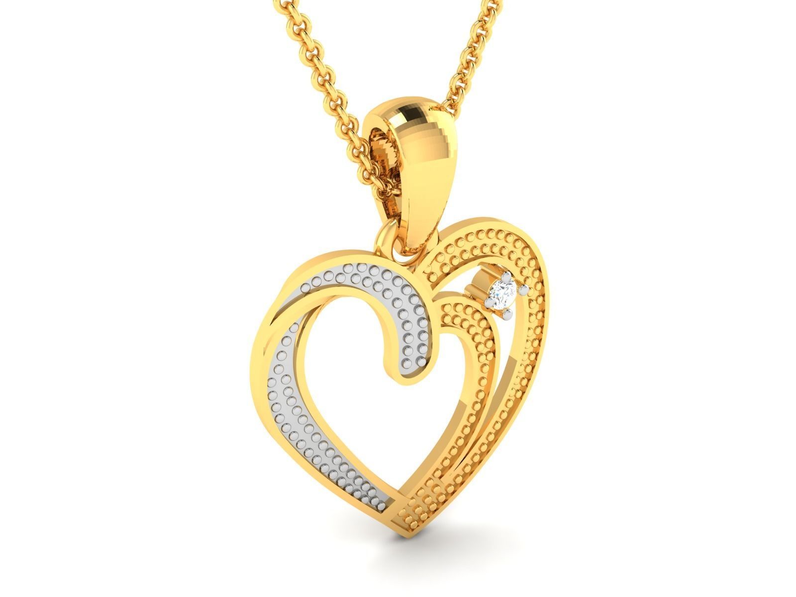 Women pendant 3dm render detail 3D print model_4