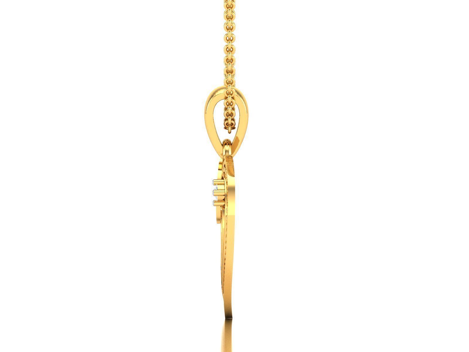 Women pendant 3dm render detail 3D print model_1