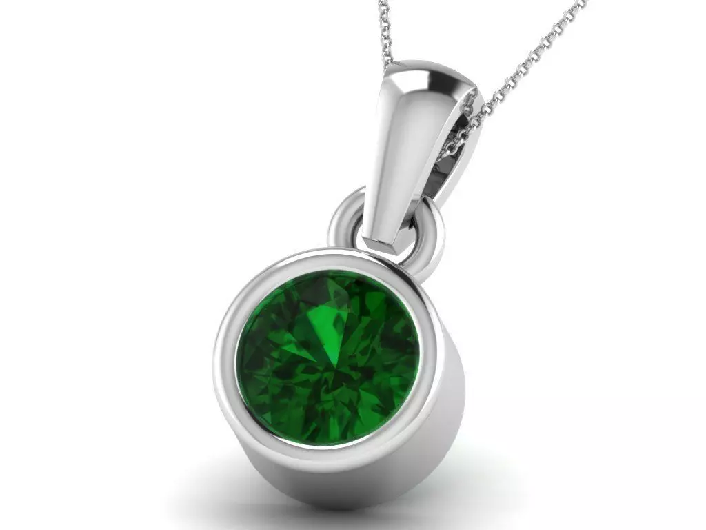 Women pendant 3dm render detail 3D print model_0