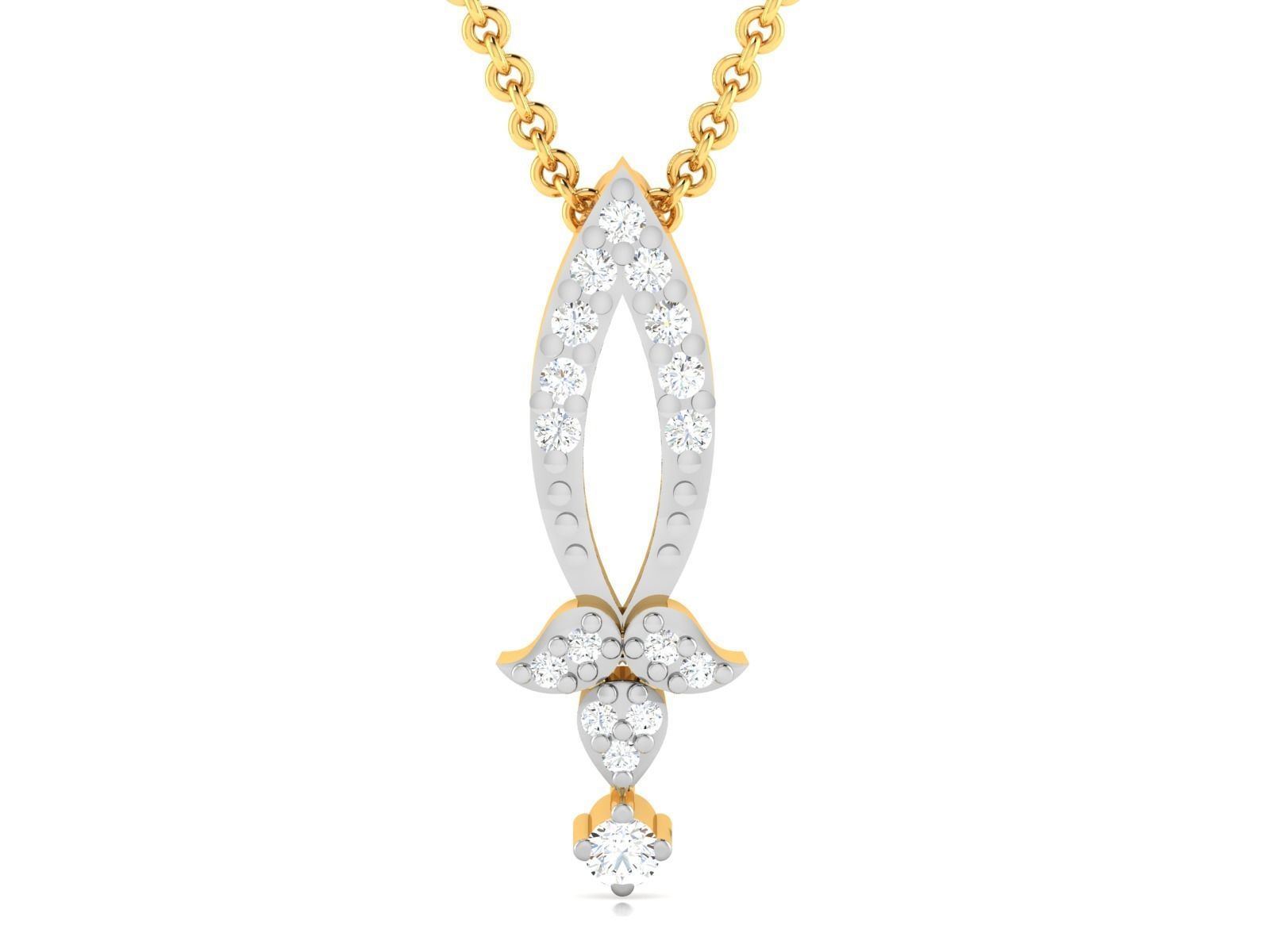 Women pendant 3dm render detail 3D print model_5