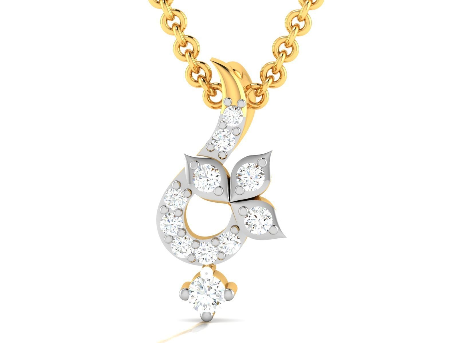 Women pendant 3dm render detail 3D print model_5