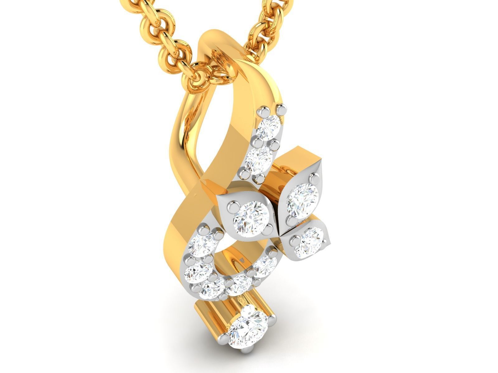 Women pendant 3dm render detail 3D print model_2