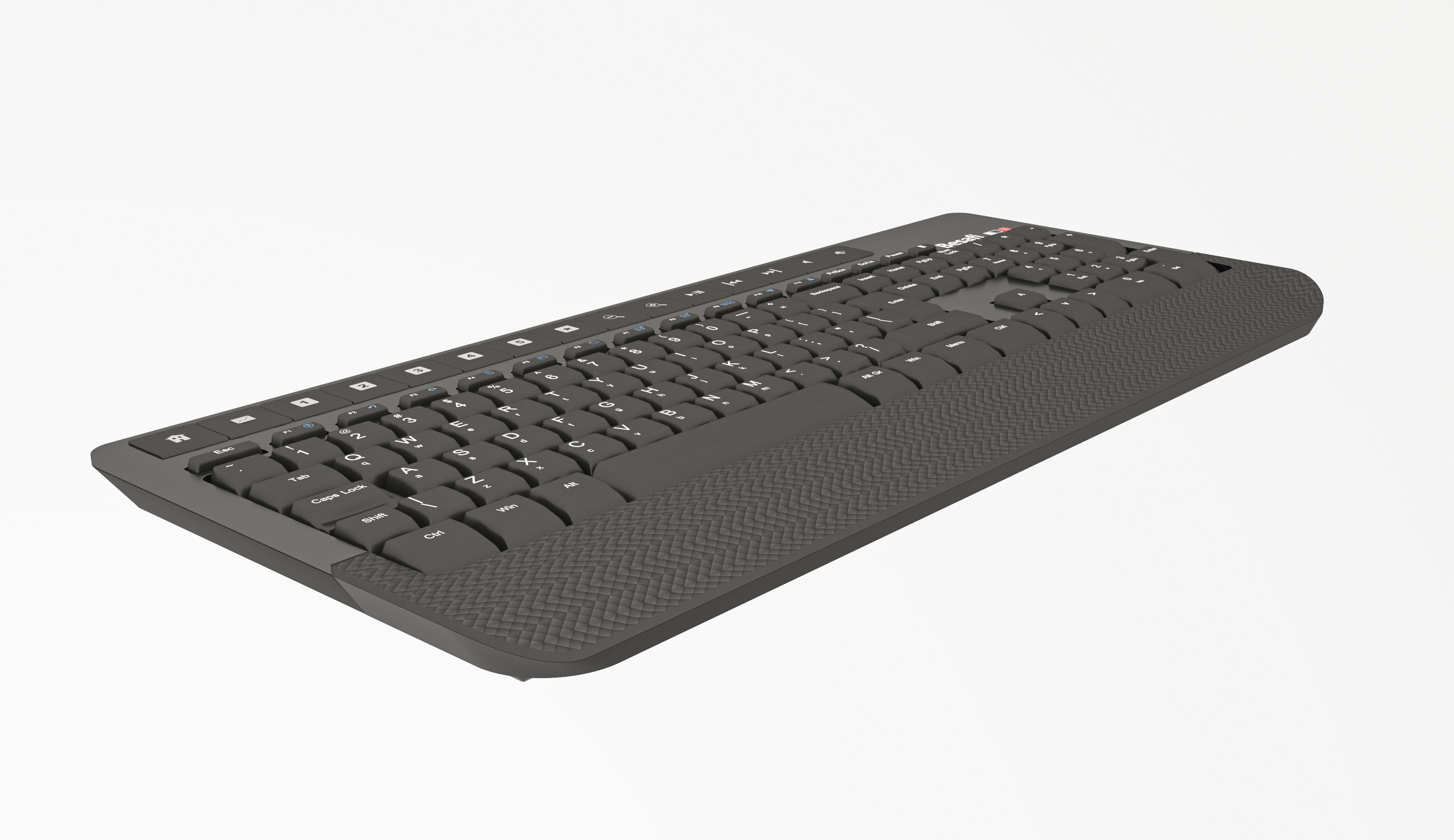 Keyboard 3d Model   With English Layout And Turkish Layout  3D model_6