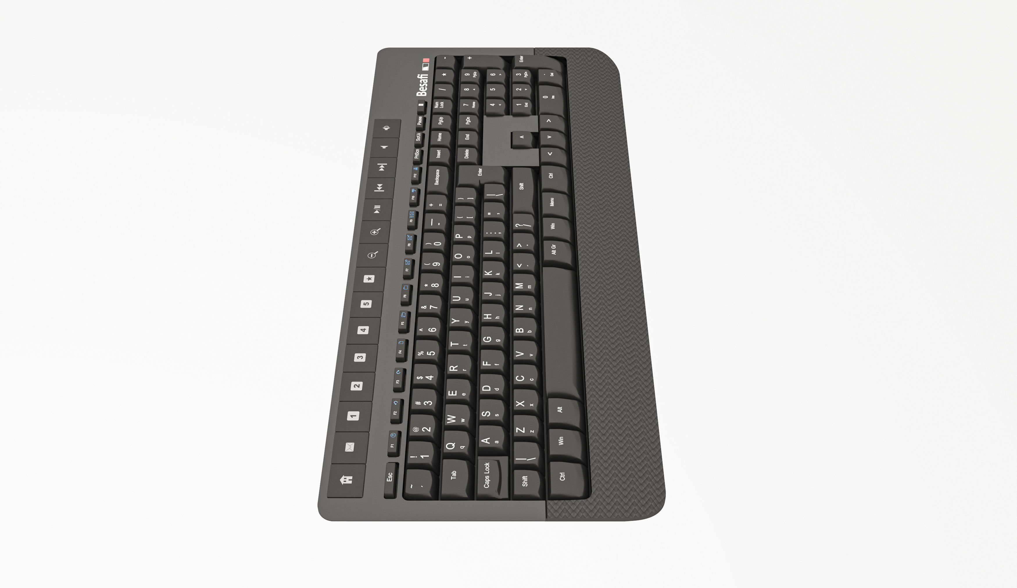 Keyboard 3d Model   With English Layout And Turkish Layout  3D model_7