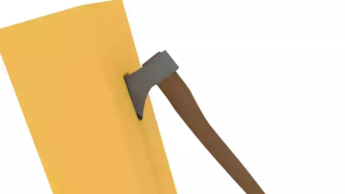 3D Axe model