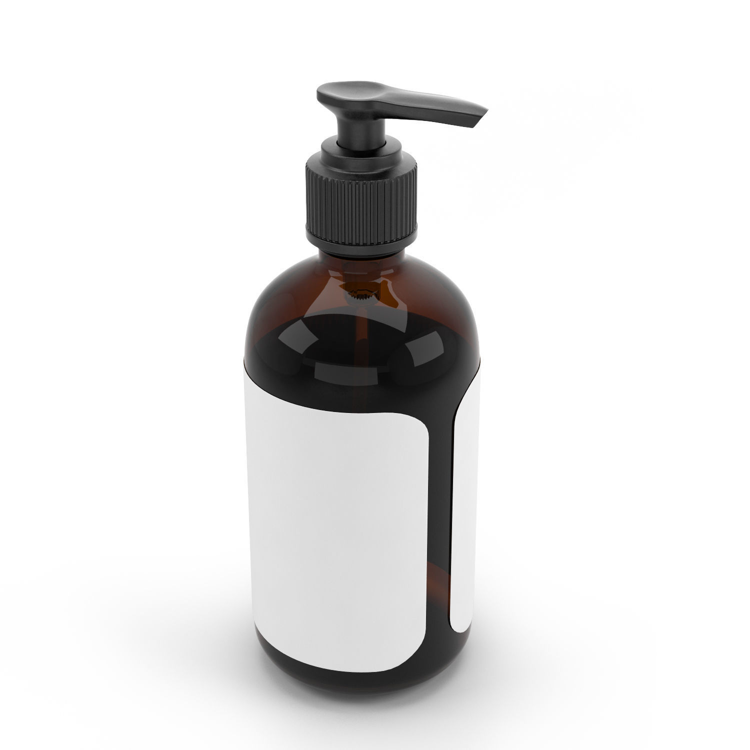 Cosmetic bottle set 3D model_3