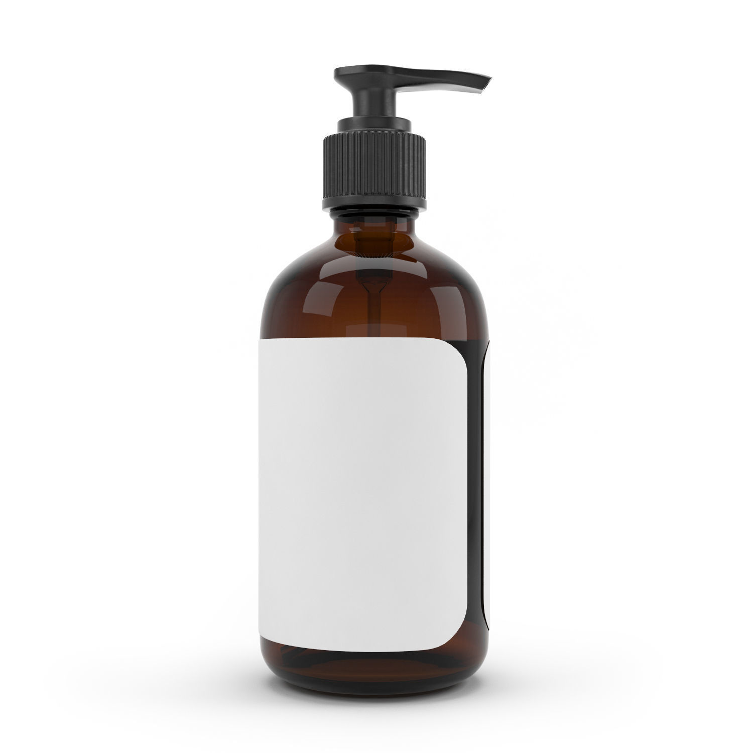 Cosmetic bottle set 3D model_2