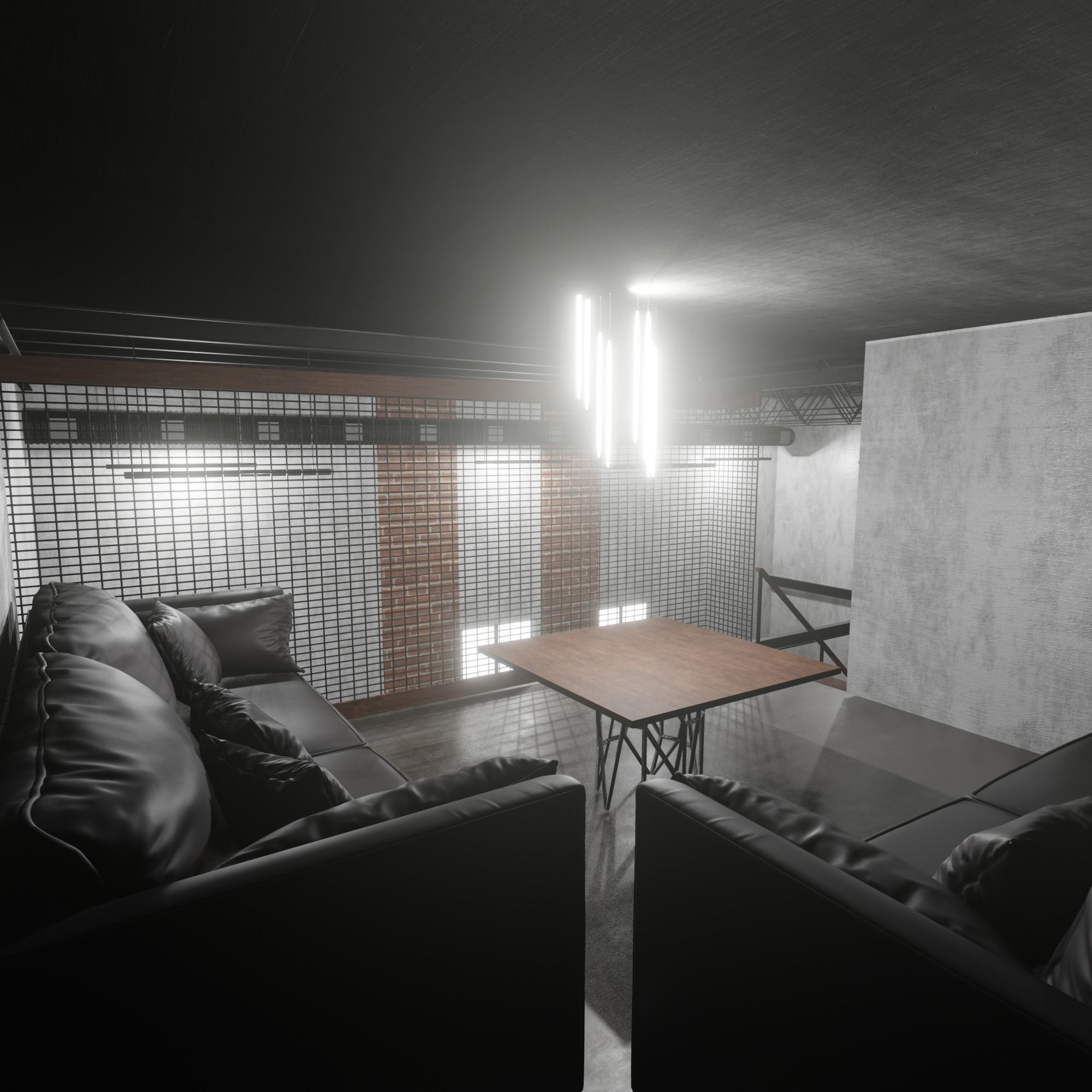 Warehouse loft 3D model_5