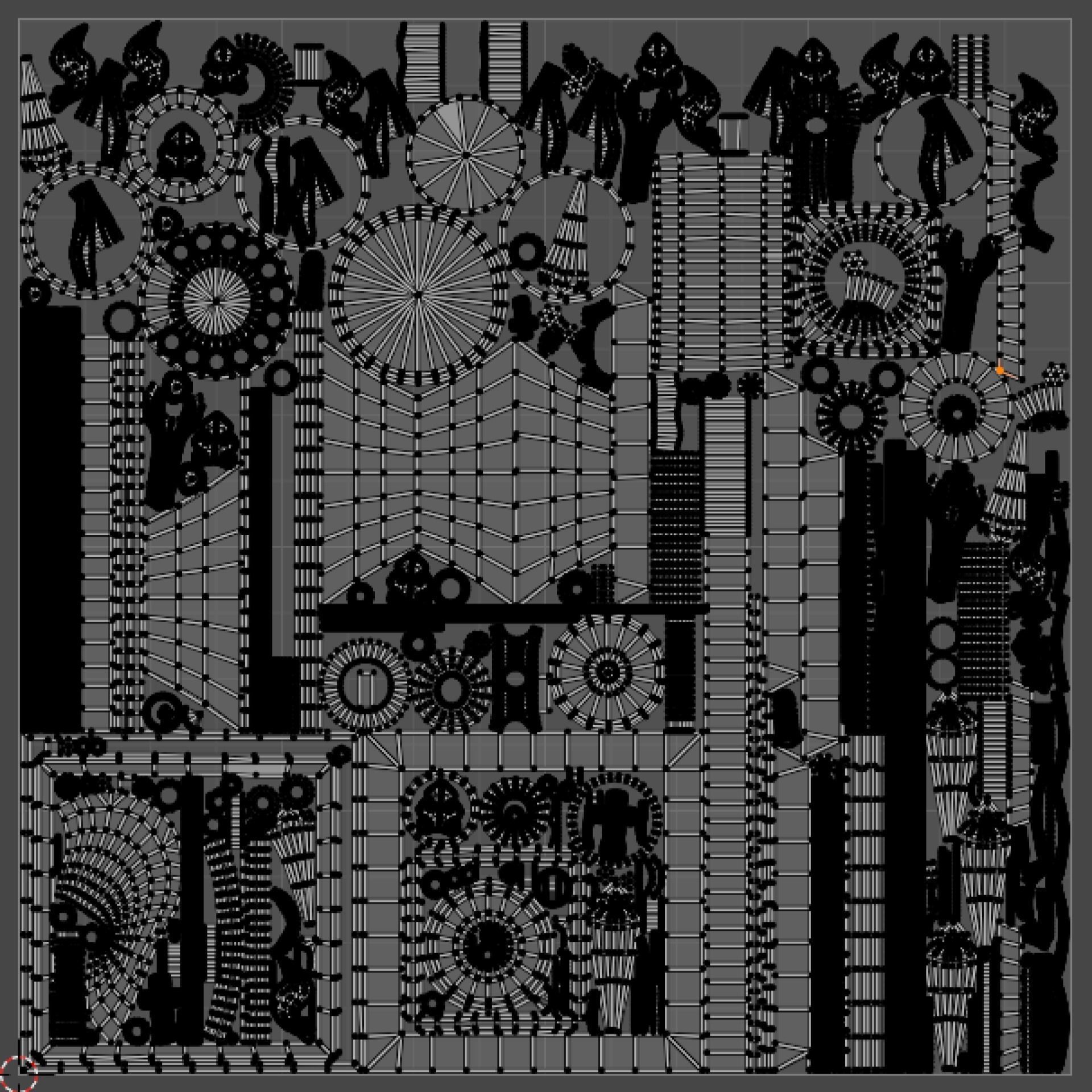 Vintage phone PBR Low poly Low-poly 3D model_11