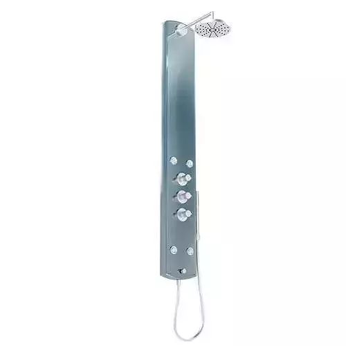 Modern Silver Shower Panel Shower Head
