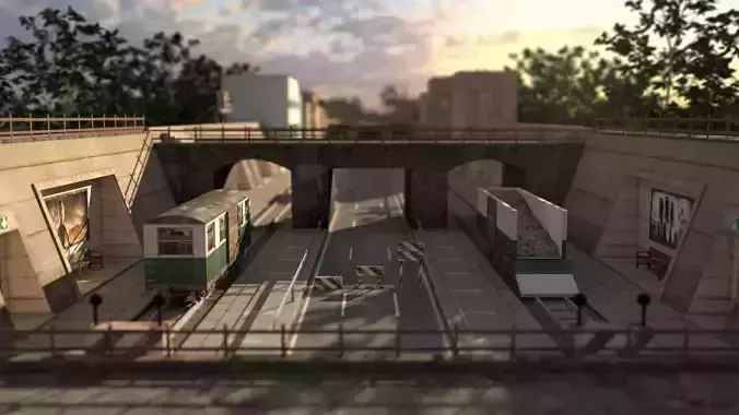 Level Design 3D model