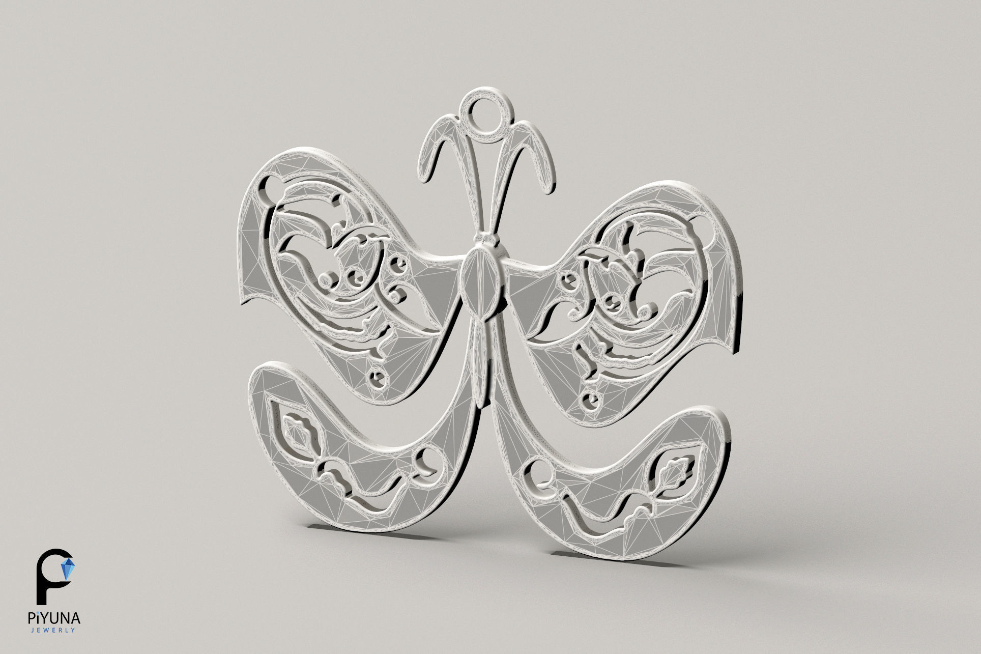 Pendant 019  3D print model_6