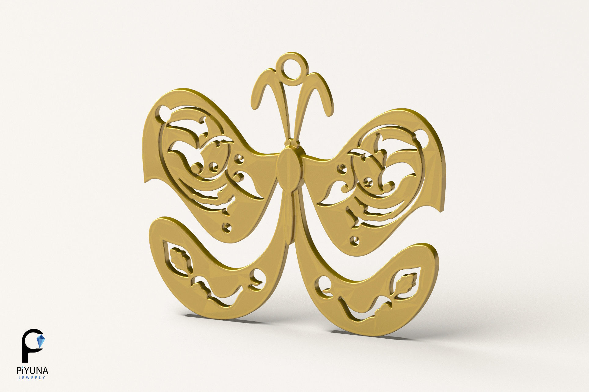 Pendant 019  3D print model_2