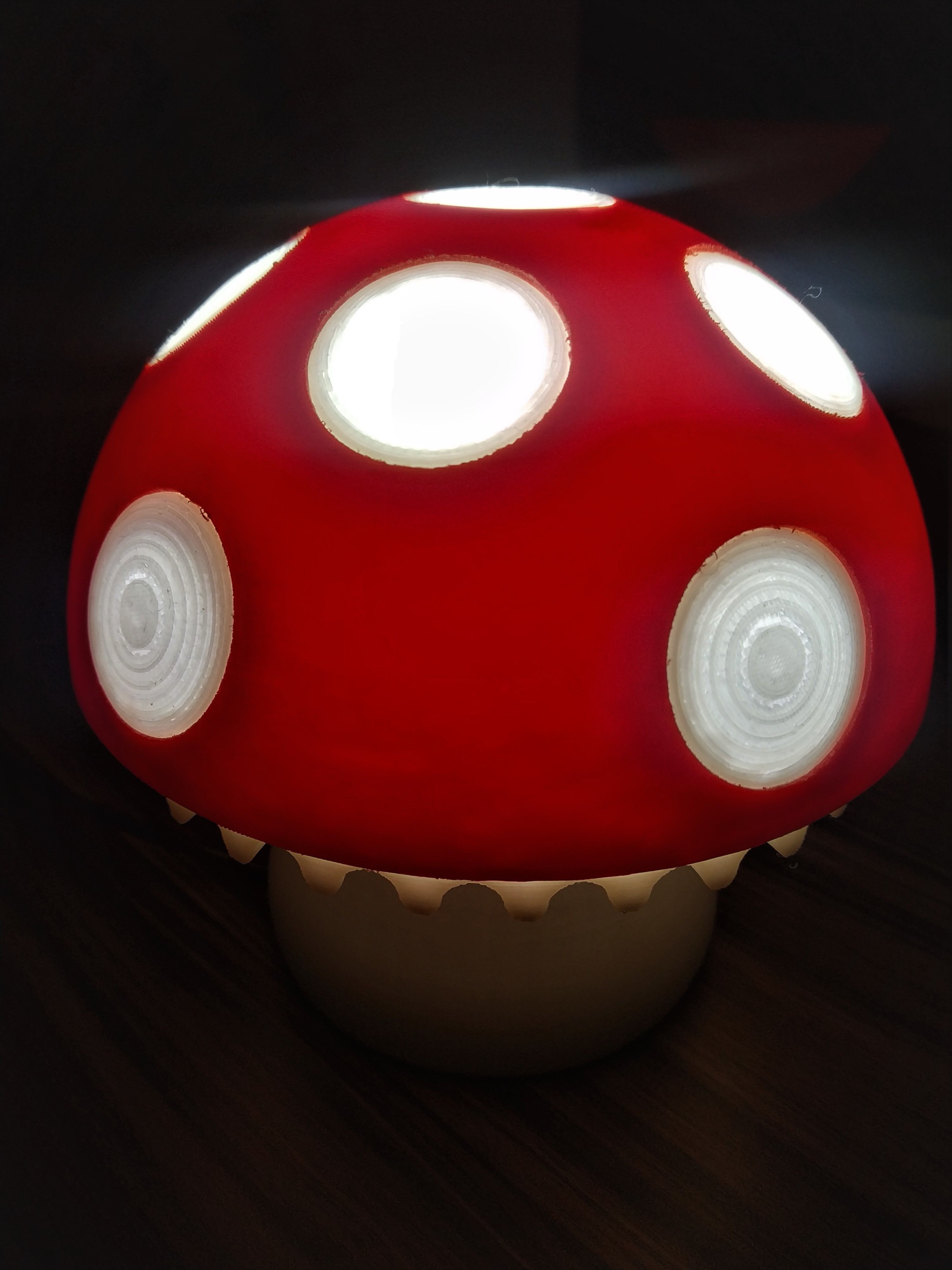 Mushroomlamp mushroom lamp 3D print model_7