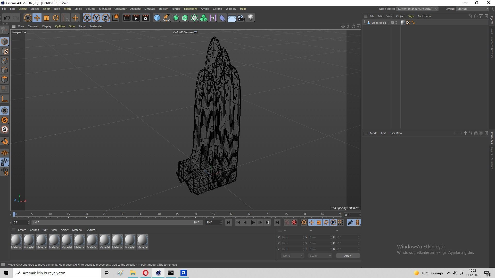 Cyberpunk City - Building 38 Low-poly 3D model_30