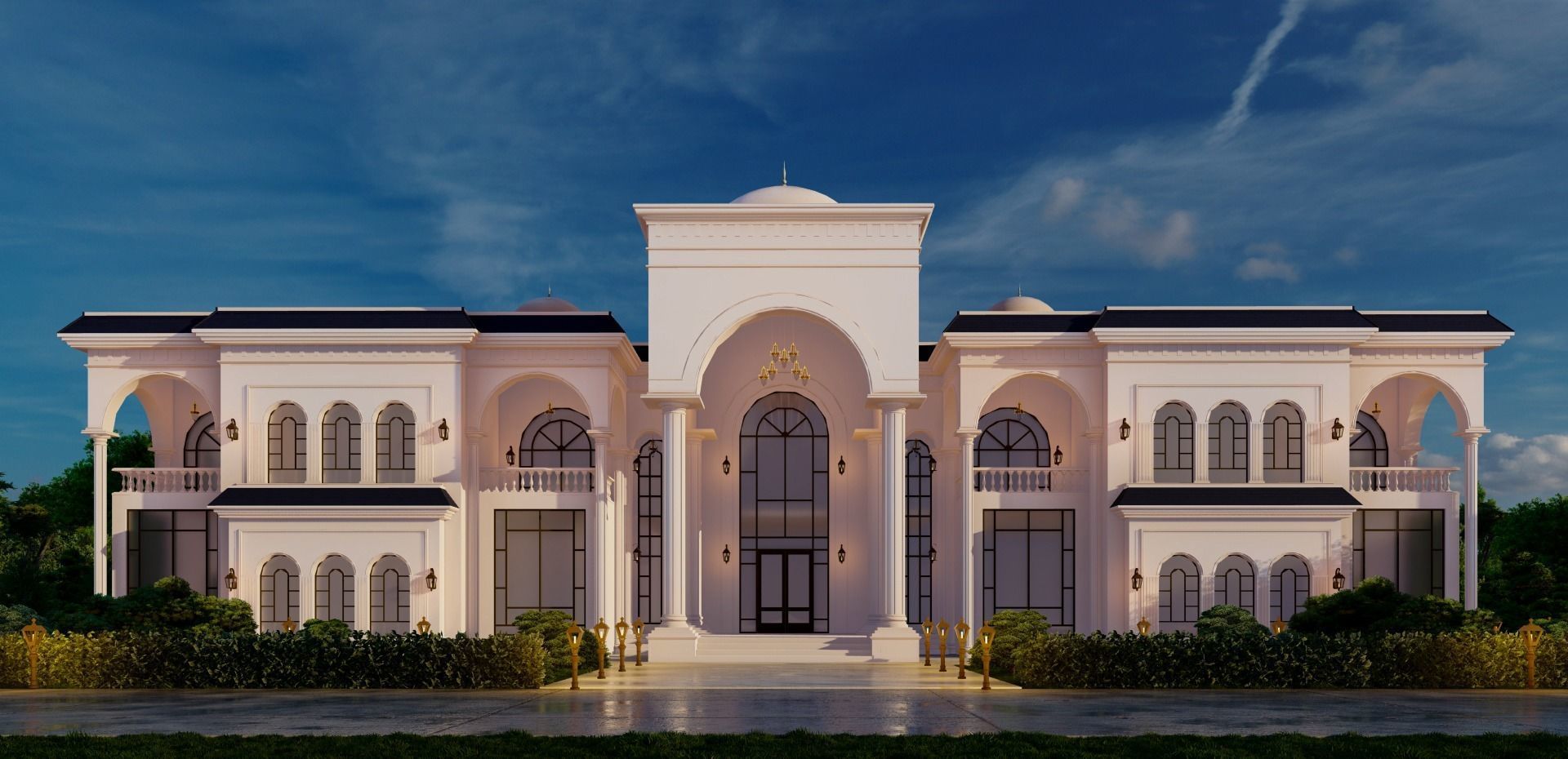 Classic Palace  N4 3D model_7