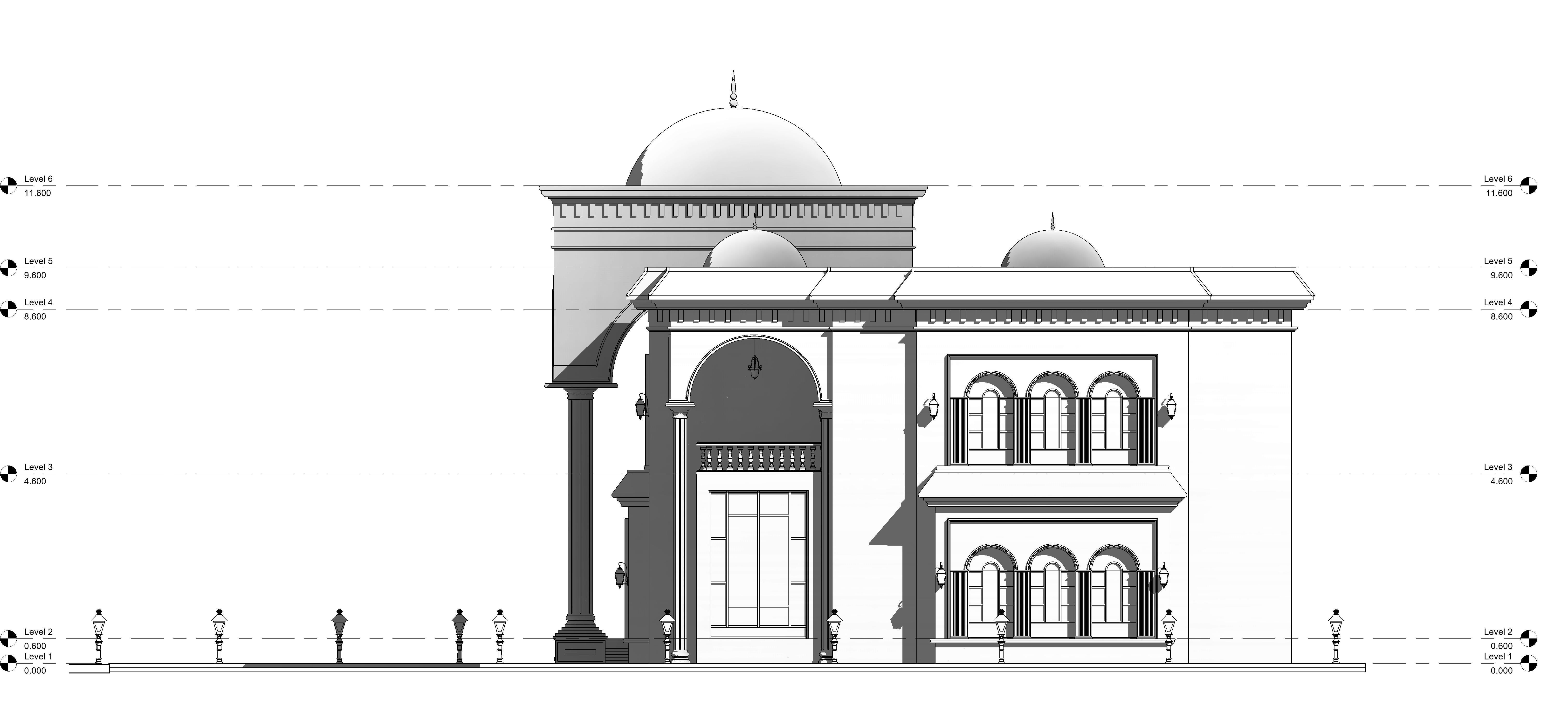 Classic Palace  N4 3D model_11