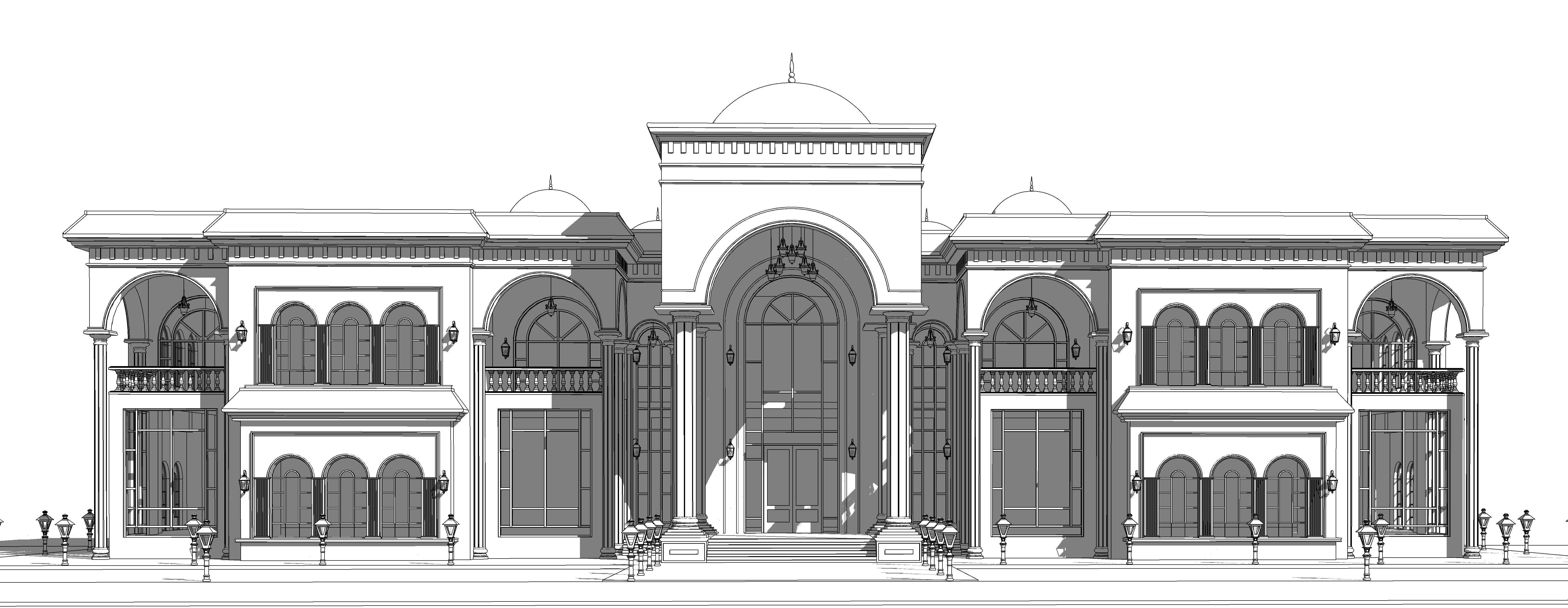 Classic Palace  N4 3D model_13