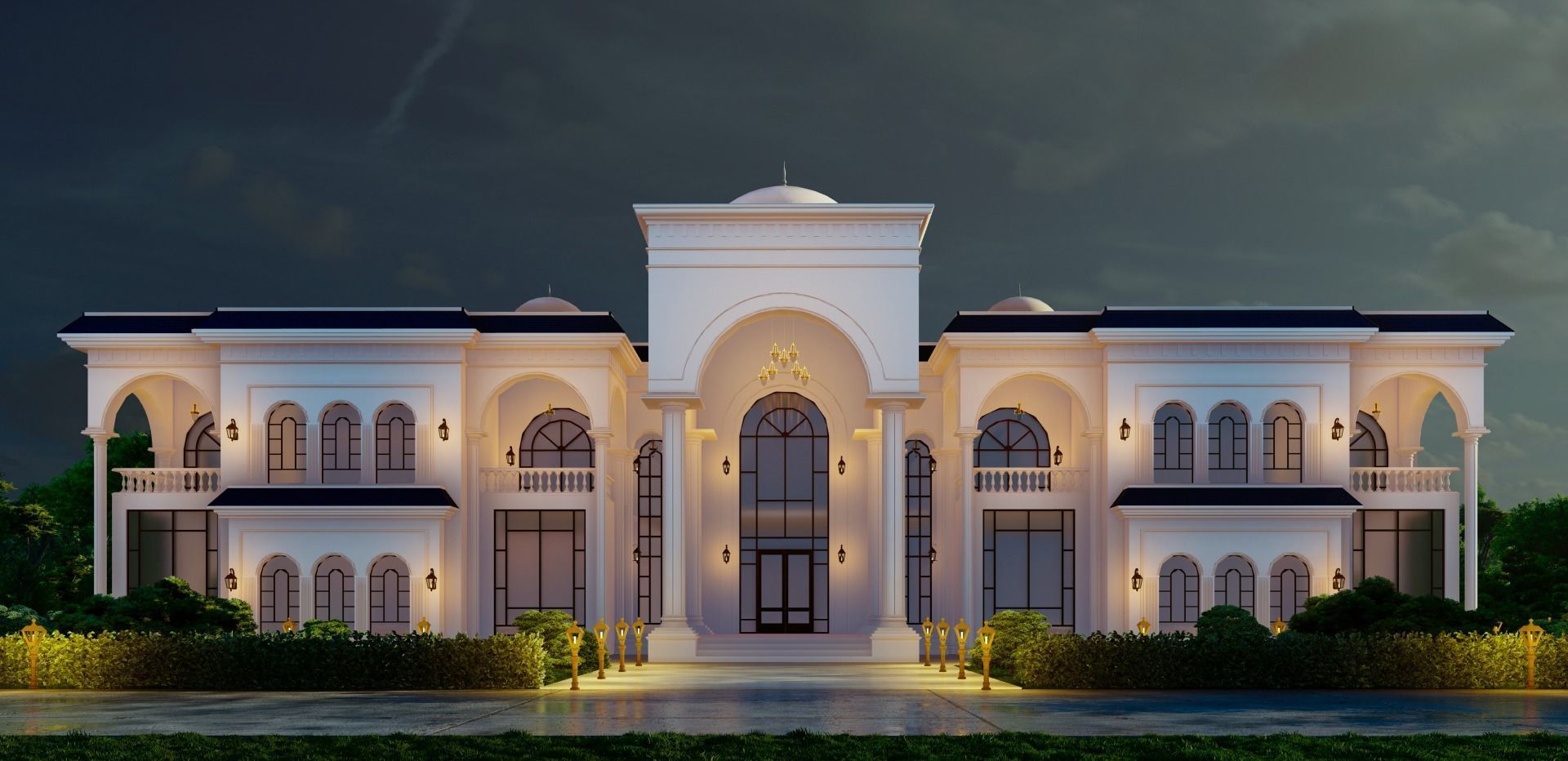 Classic Palace  N4 3D model_3