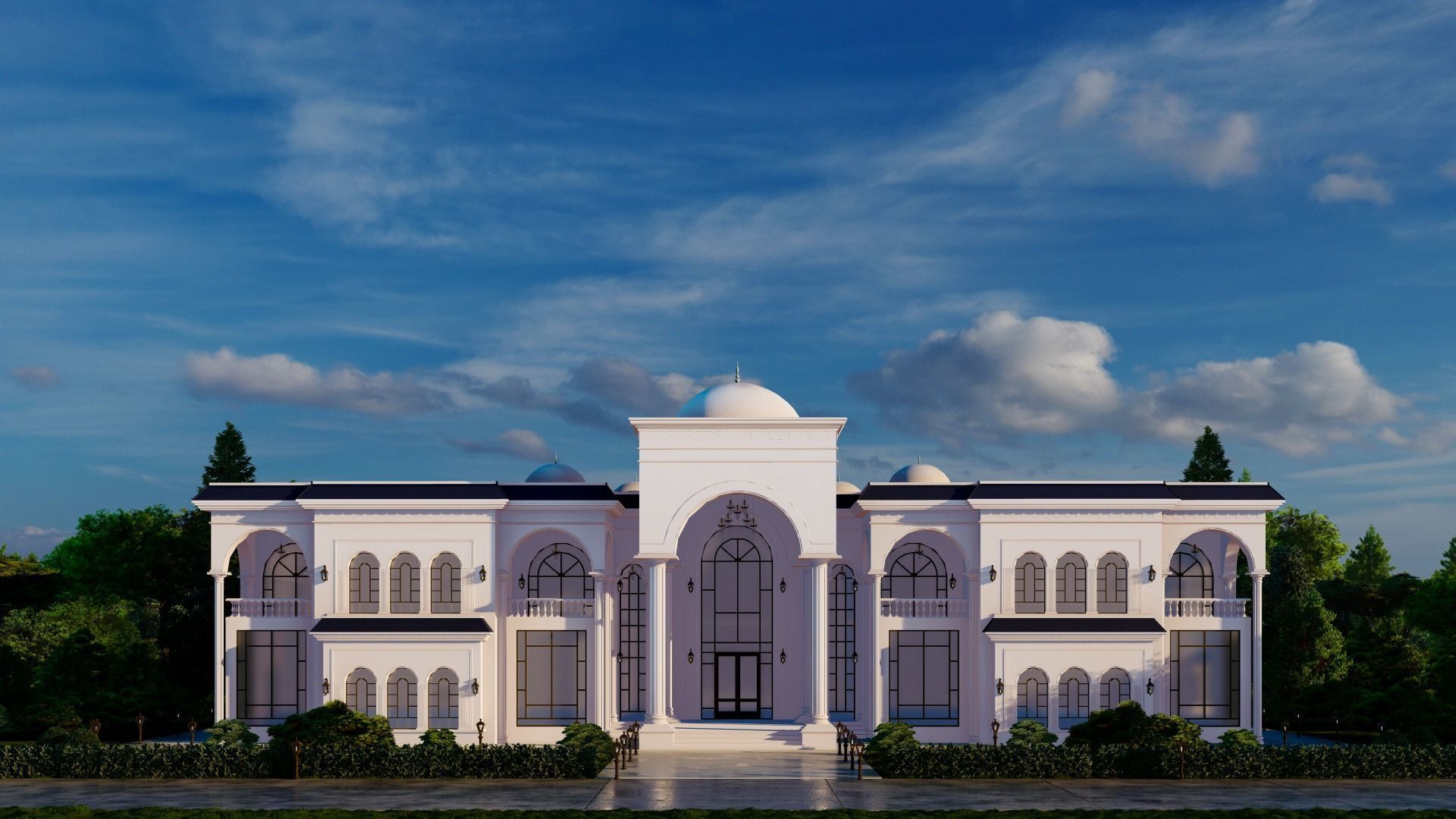 Classic Palace  N4 3D model_1