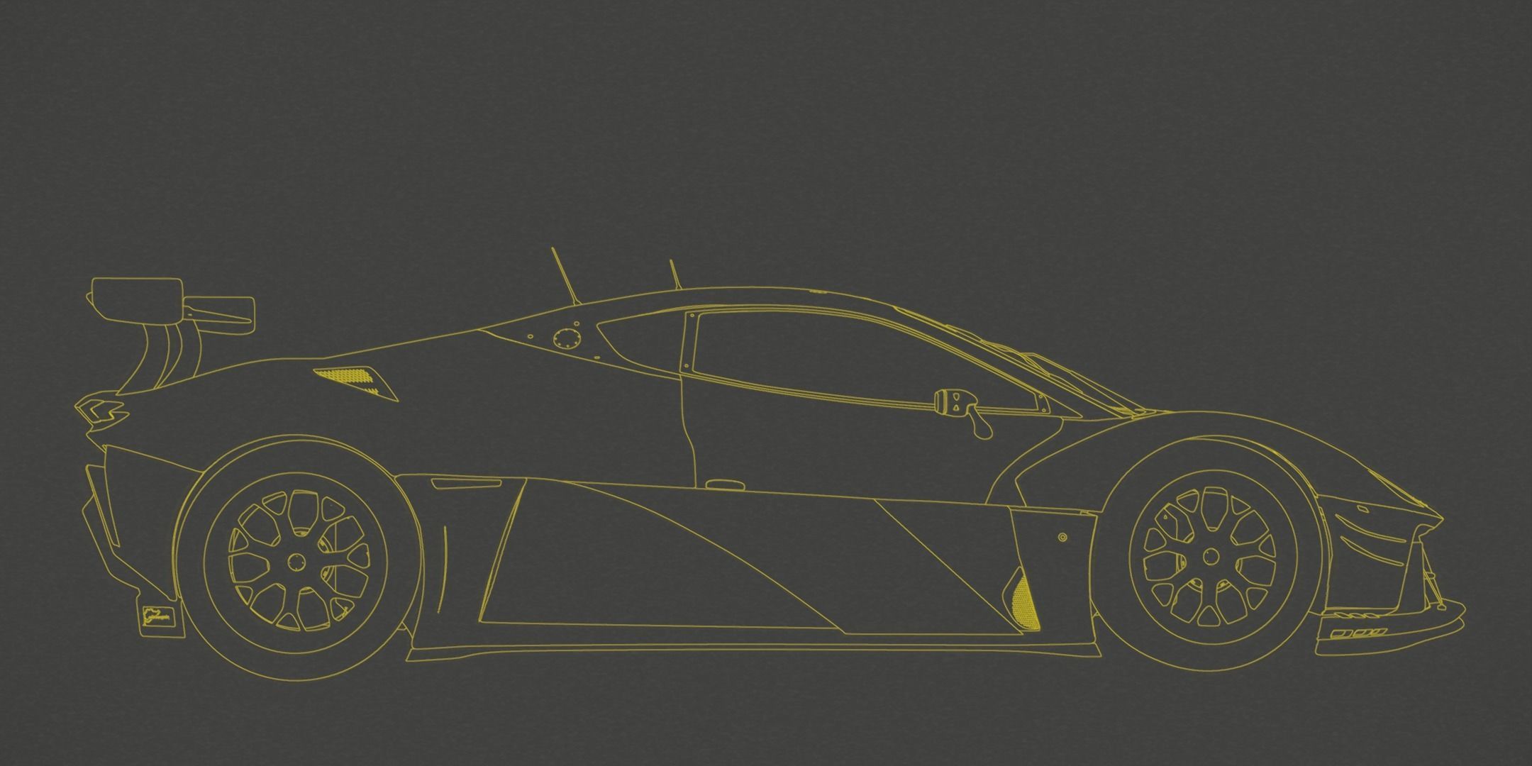 Ferrari 260GTB GT3 Concept car 3D model_13