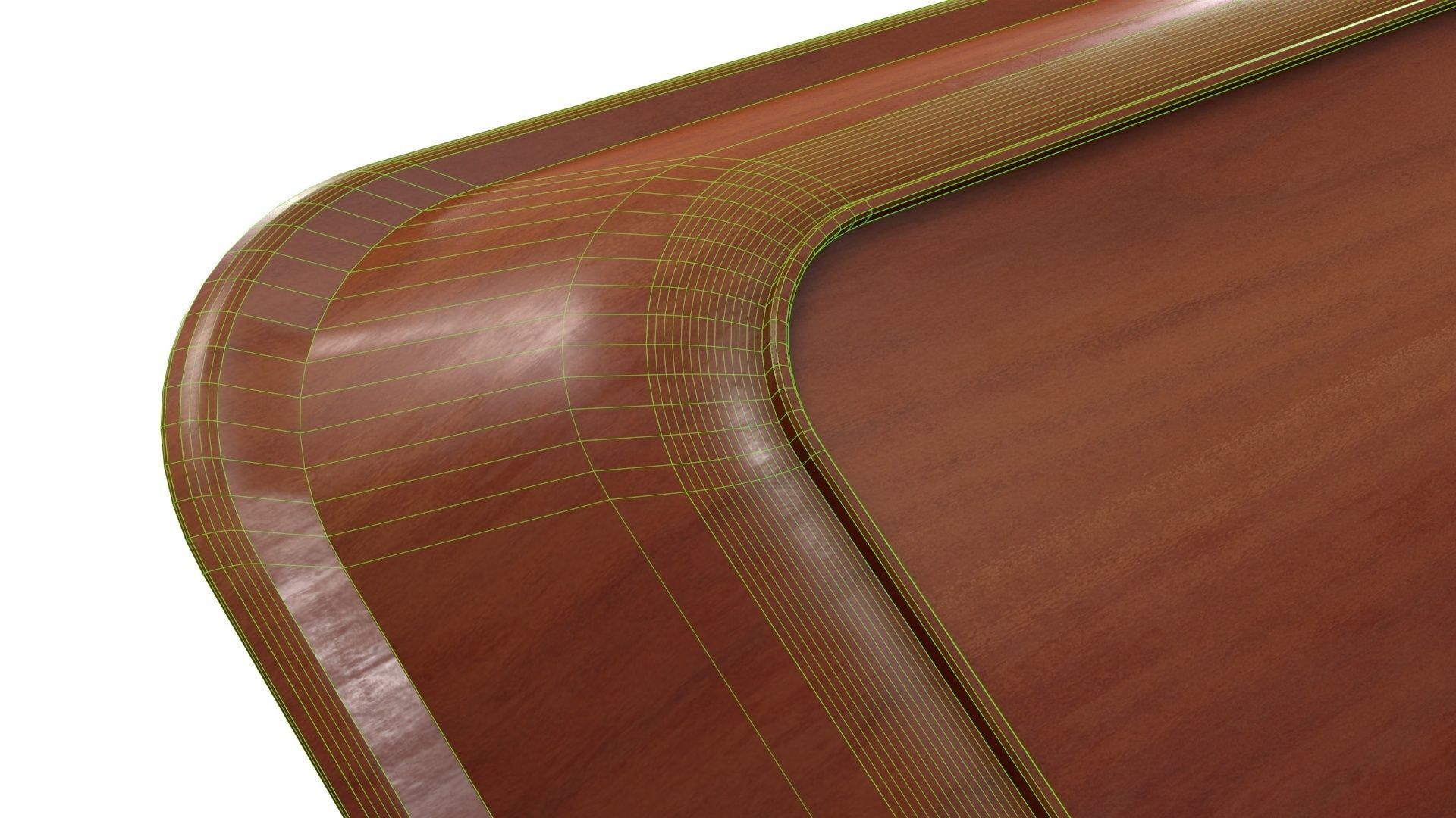 Canteen Tray Low-poly 3D model_12