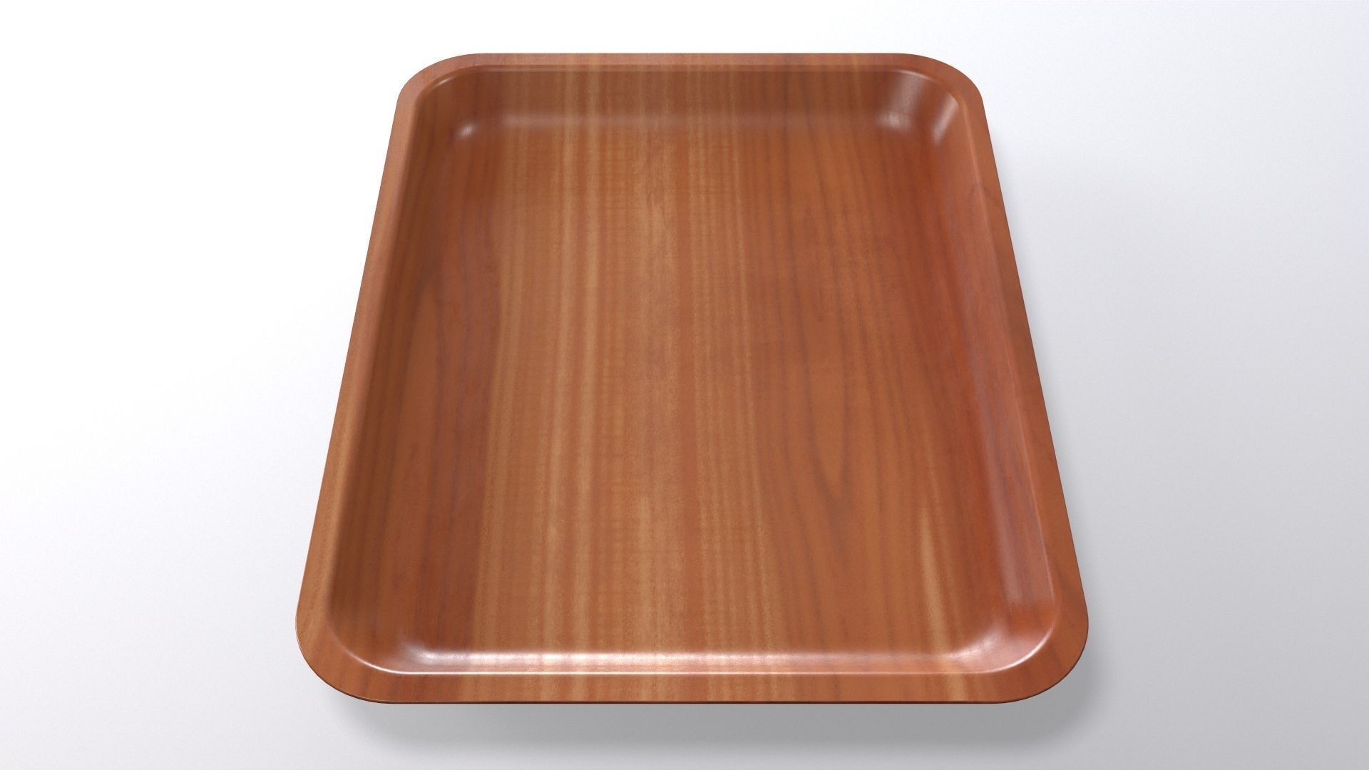 Canteen Tray Low-poly 3D model_4