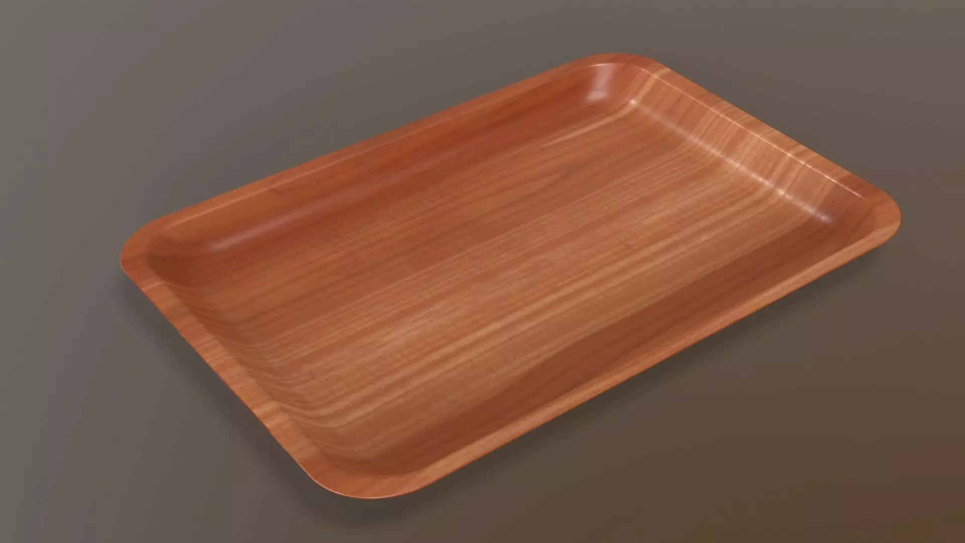 Canteen Tray Low-poly 3D model_0