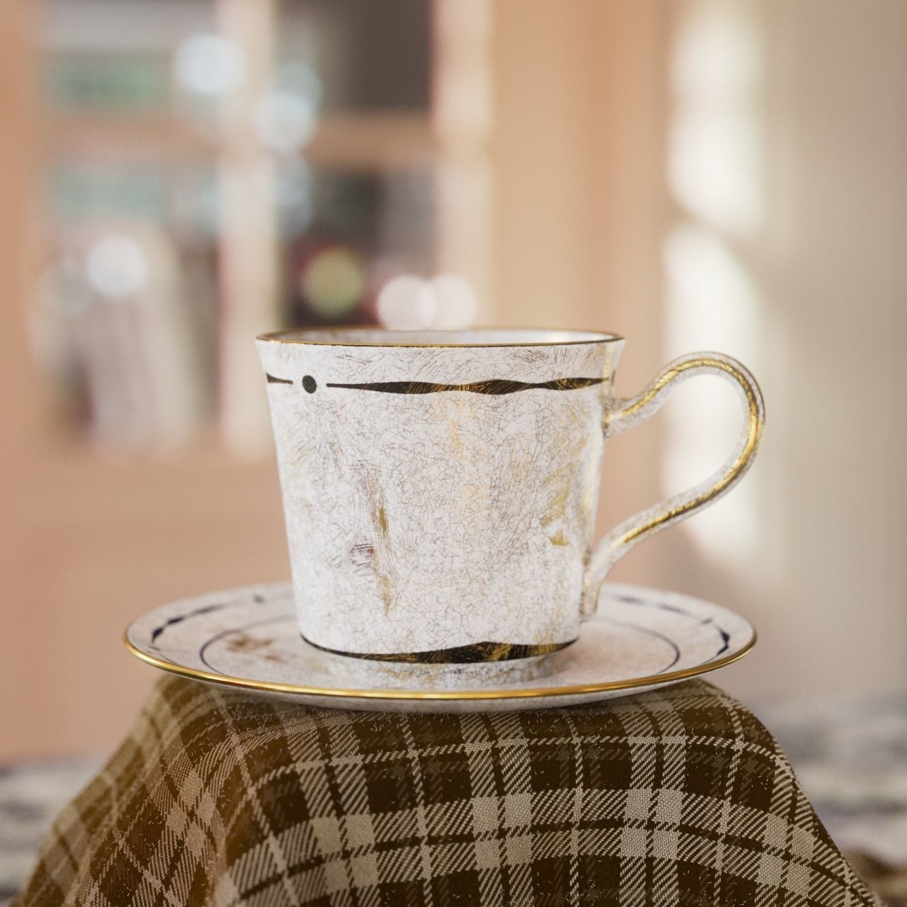 Project file Daily Render 01 Cinema 4D and Redshift render 3D model_5